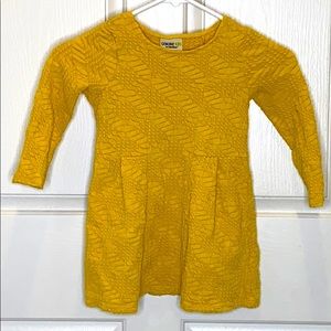 genuine kids yellow toddler dress